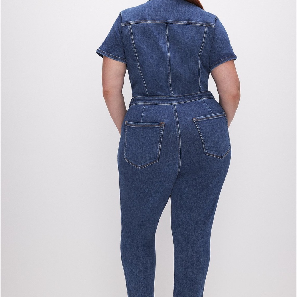 Women's Blue Denim Jumpsuit